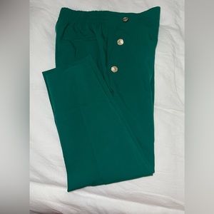 Green slacks
